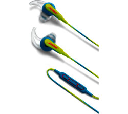 BOSE  SoundSport Headphones - Neon Blue